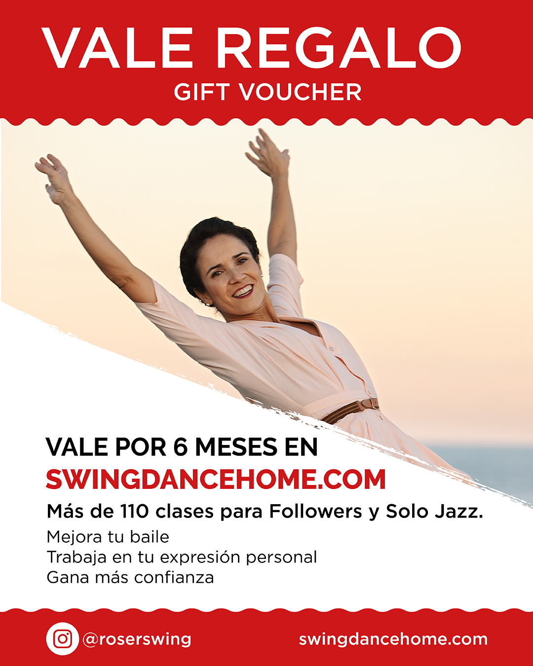 Swing Dance Home Voucher - 6 months - Espanol