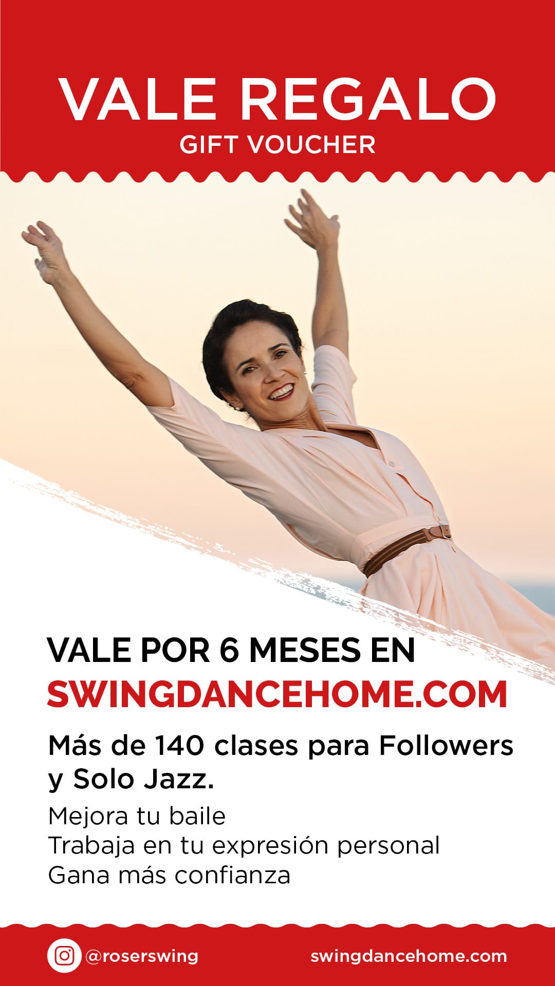 Swing Dance Home Voucher - 6 months - Espanol